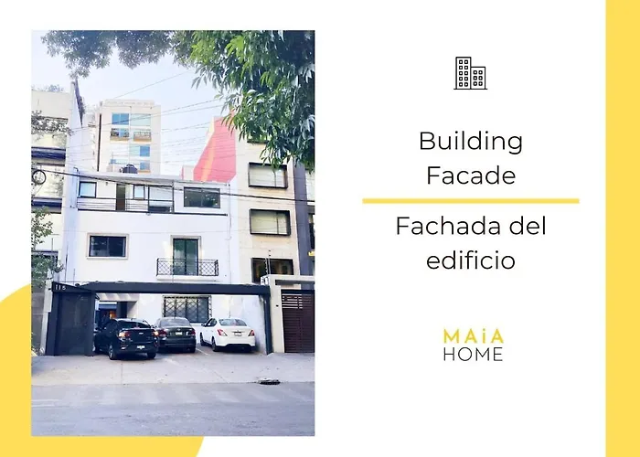 Apartment Luz Maria 10 Maiahome Moderno Loft Polanco Con Ac Y Terraza